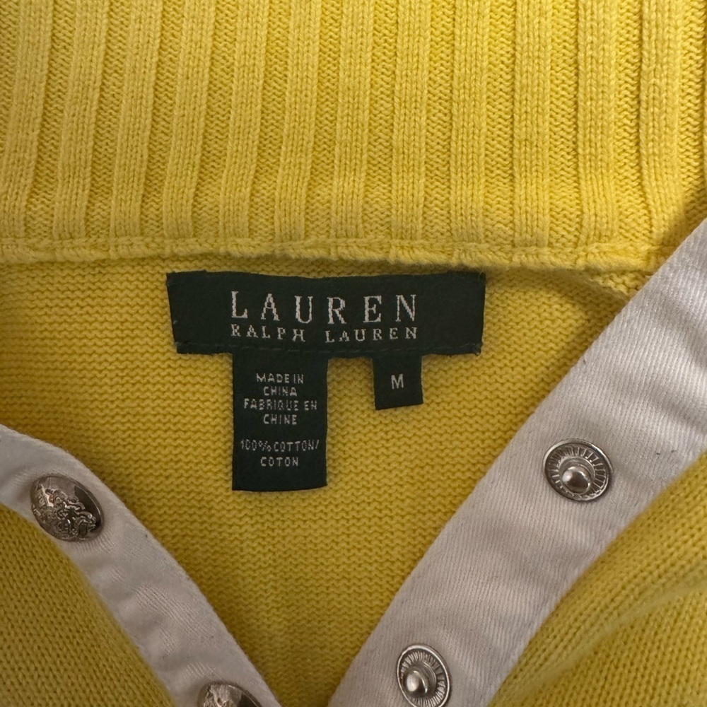 Yellow Ralph Lauren Women’s Sweater - Picture 2 of 8